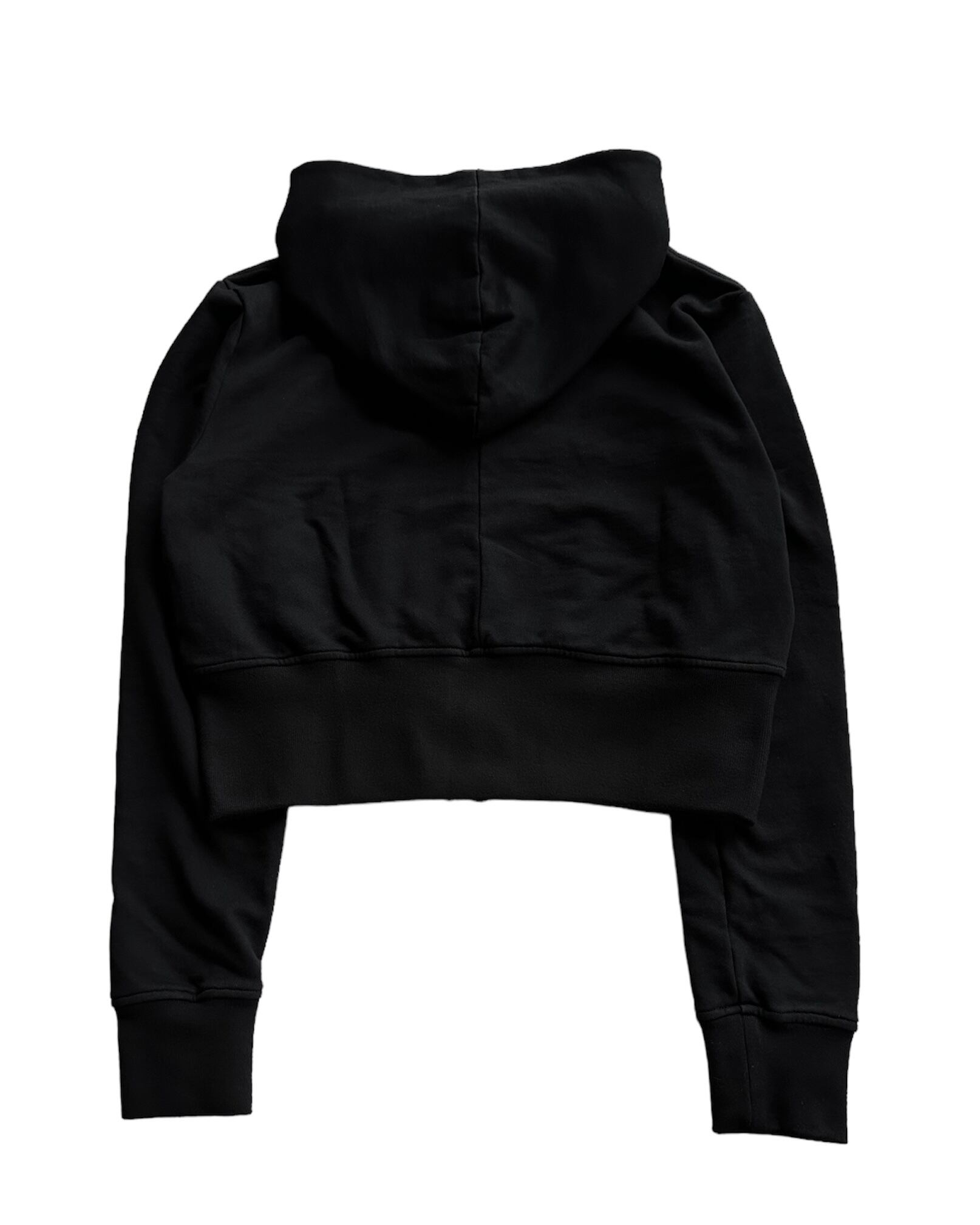 no mass prod GLMNIST cropped hoodie トップス