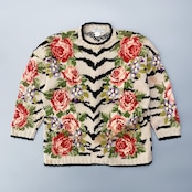 JOSEPH TRICOT Rose&Tiger Cotton Knit Jumper