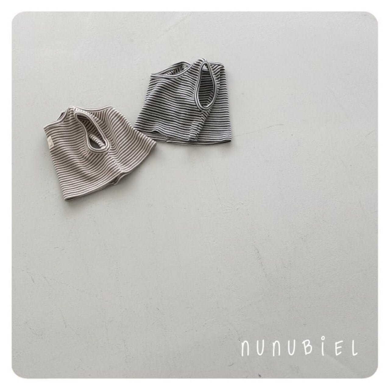 予約⌇nunubiel / Striped vest