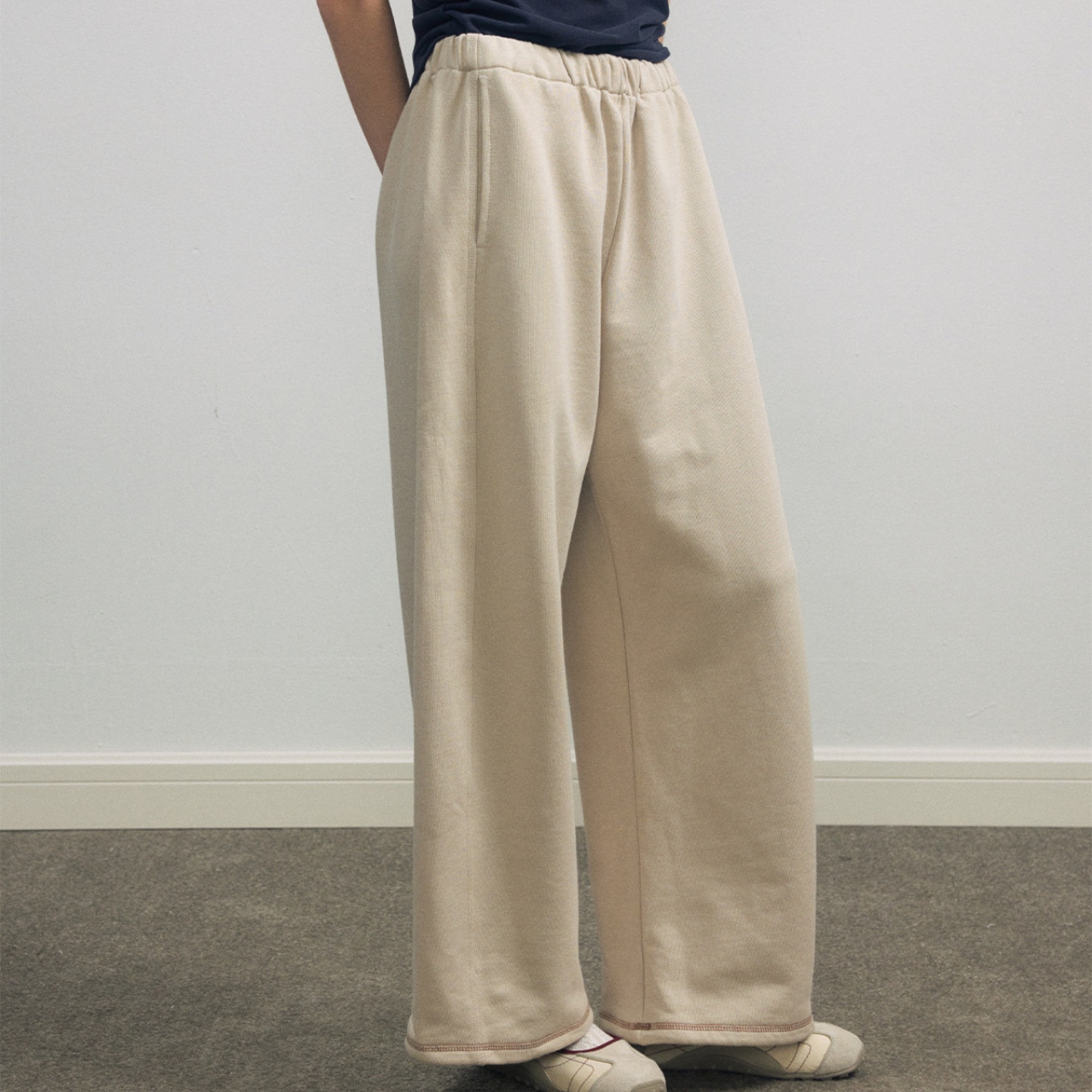 Drawstring Sweat Pants T3880