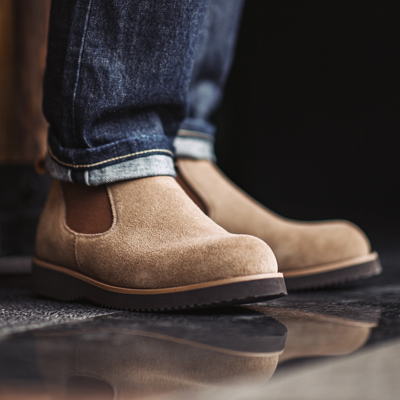 Suede Side Gore Boots / スエード サイド ゴア ブーツ
