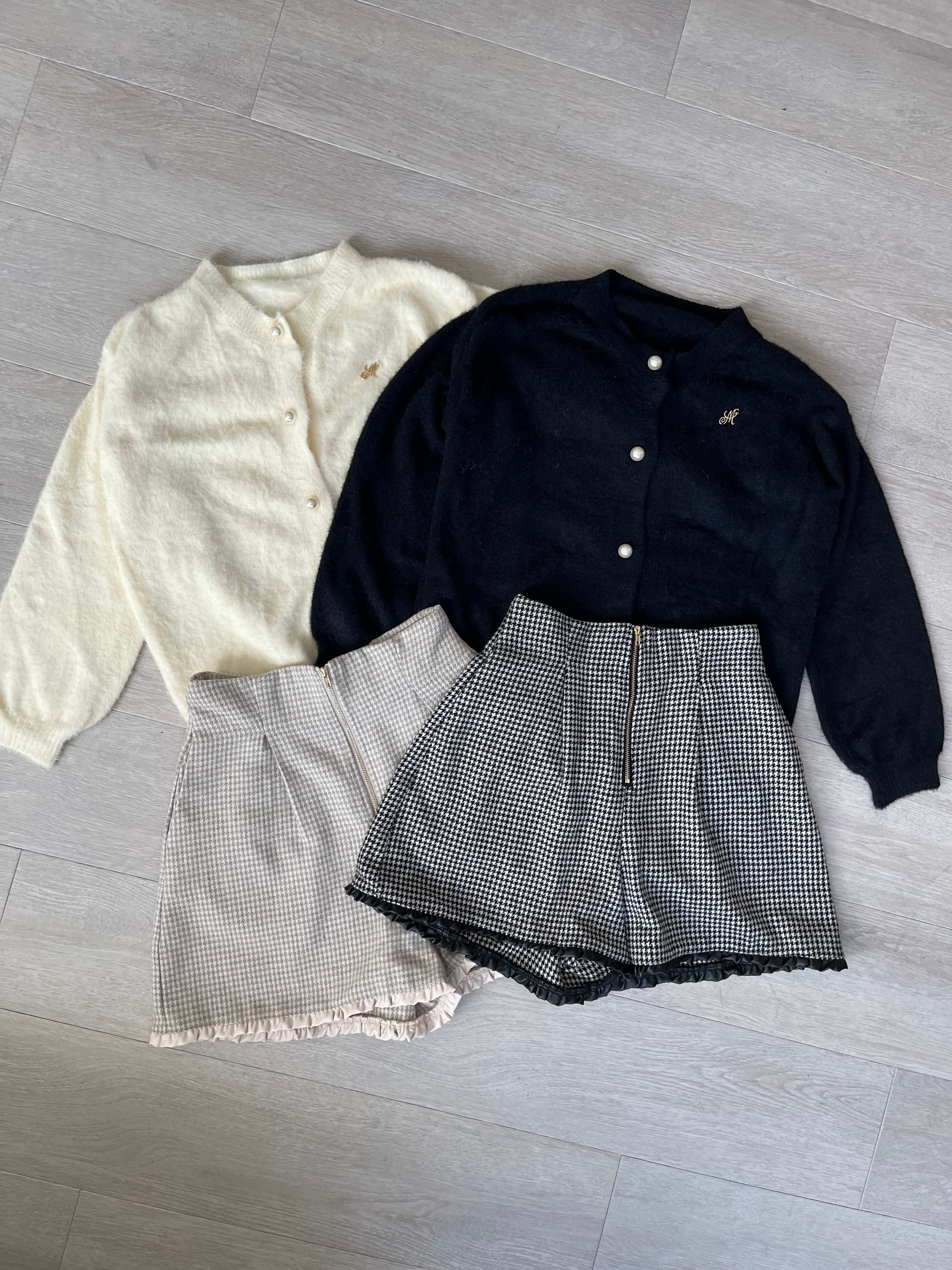 MELTIE front zip tuck pants