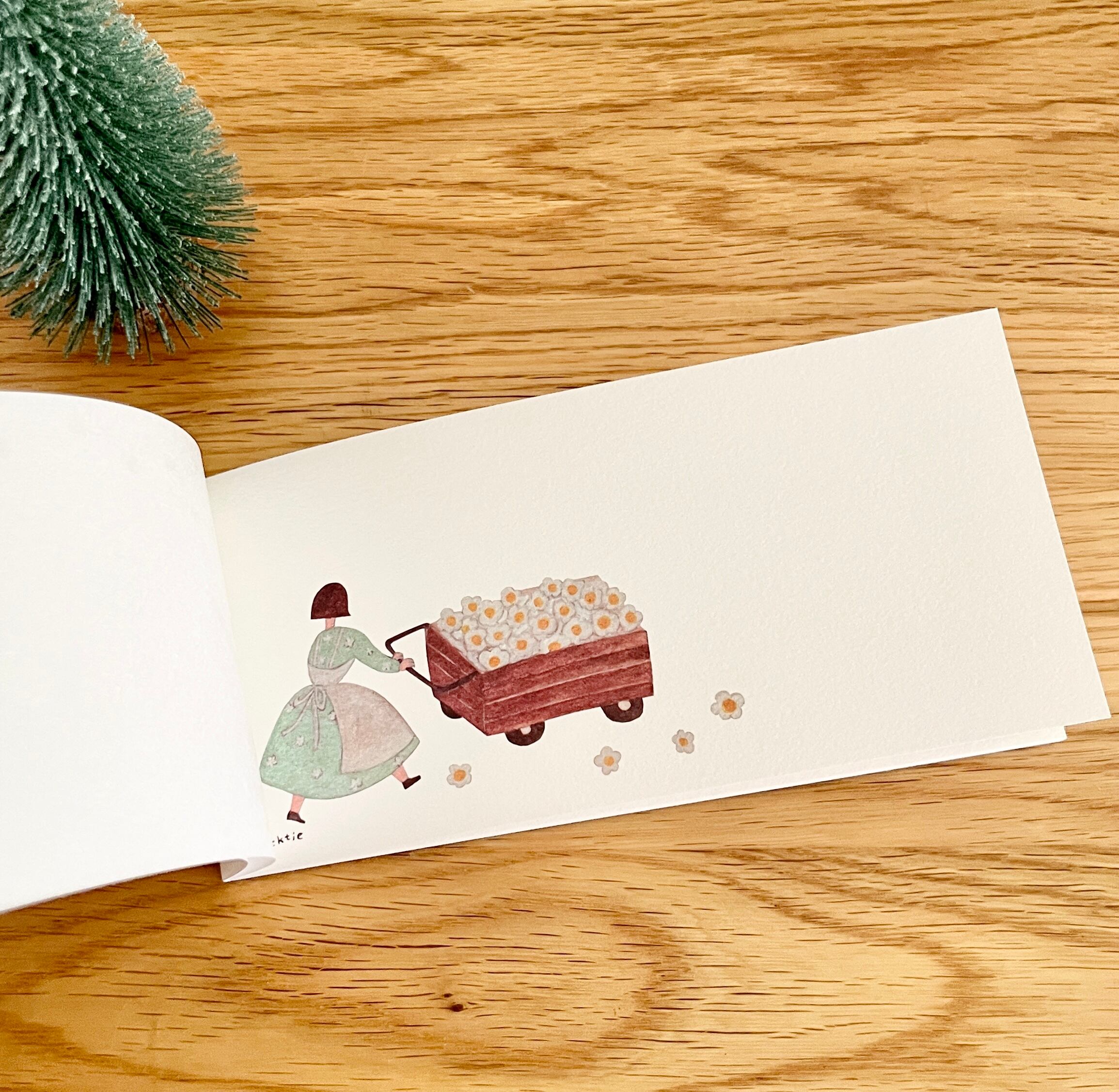 ネクタイ 一筆箋 おはな | POCHETTE