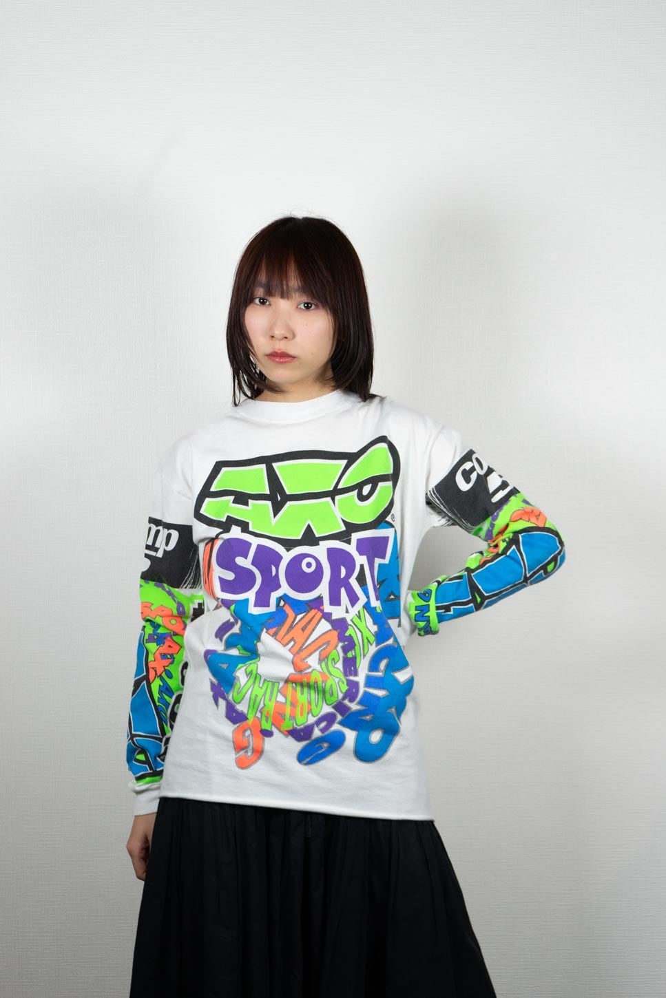 AXO SPORT モトクロスジャージ 長袖シャツ　80年代 AXO SPORT モトクロスジャージ 長袖シャツ 80年代 90's Vintage AXO