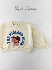 【取寄/韓国直送】Yogurt Mansion　ピッグクラブ｜秋服｜韓国子供服｜26/AT