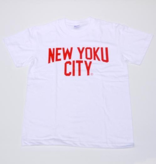 NEW YOKU CITY Tシャツ（WHT×RED)