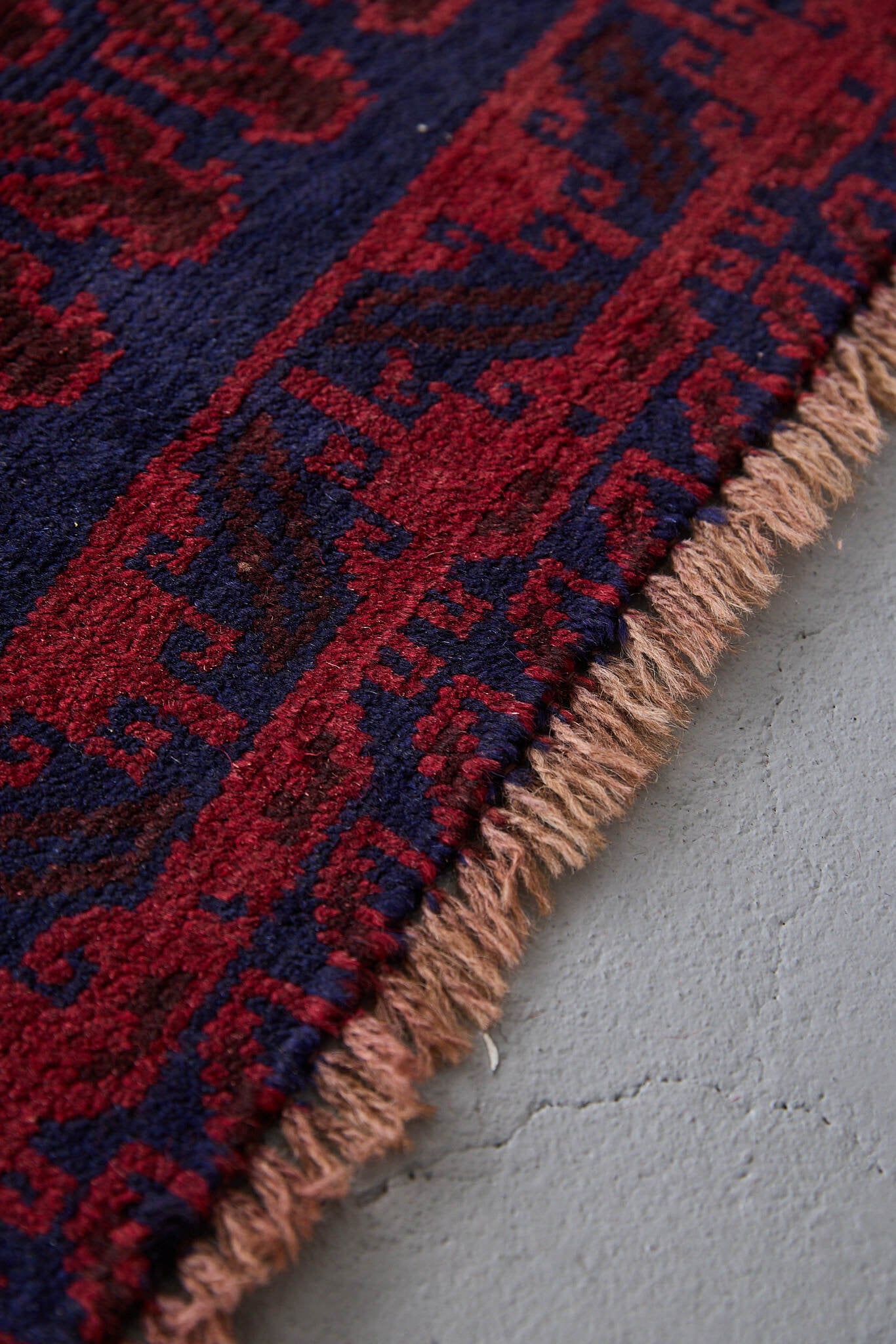 No.183 ヴィンテージラグ トライバルラグ バルーチ族 ウール（135×88cm