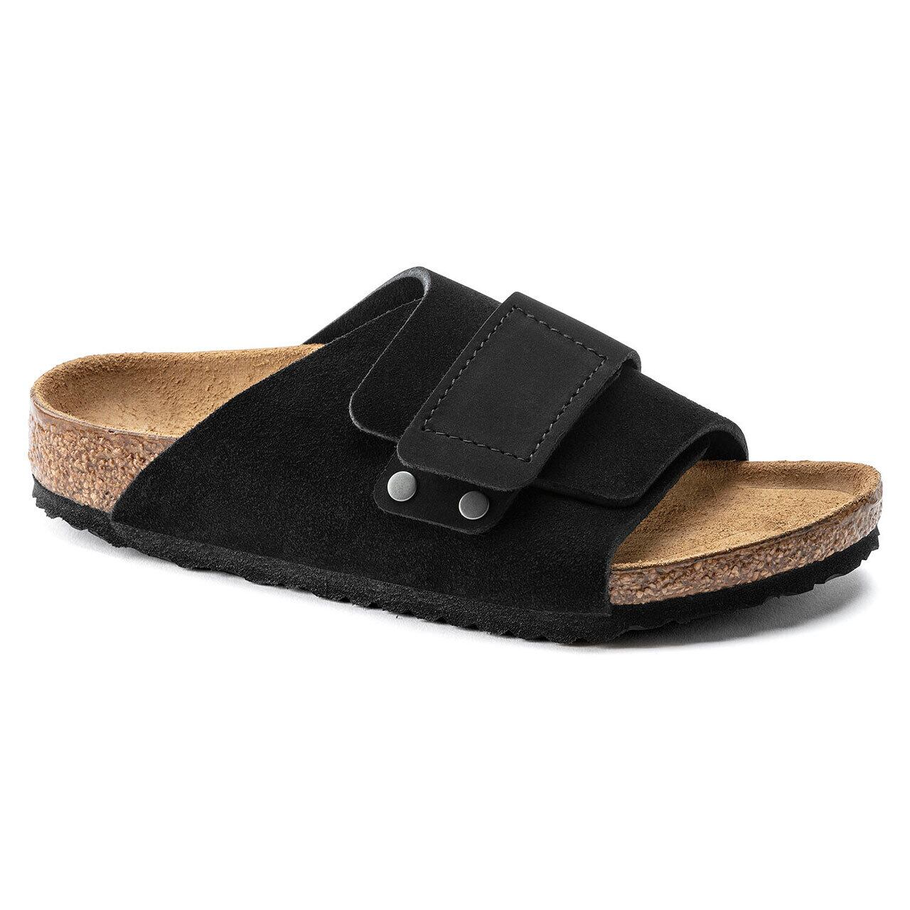 BIRKENSTOCK］Kyoto／キョウト キッズ｜Black | bibmilk Online