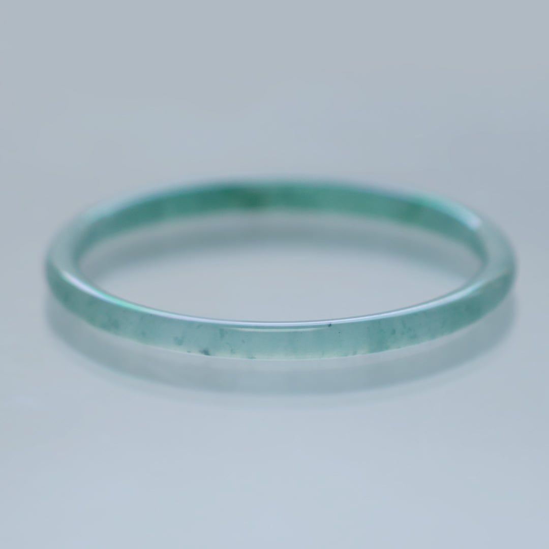 内径 約56.5mm】princess/Guatemala 翡翠バングル A貨翡翠 jd_bg1392 内径 約56.5mm】princess/Guatemala 翡翠バングル A貨翡翠 jd_bg1392
