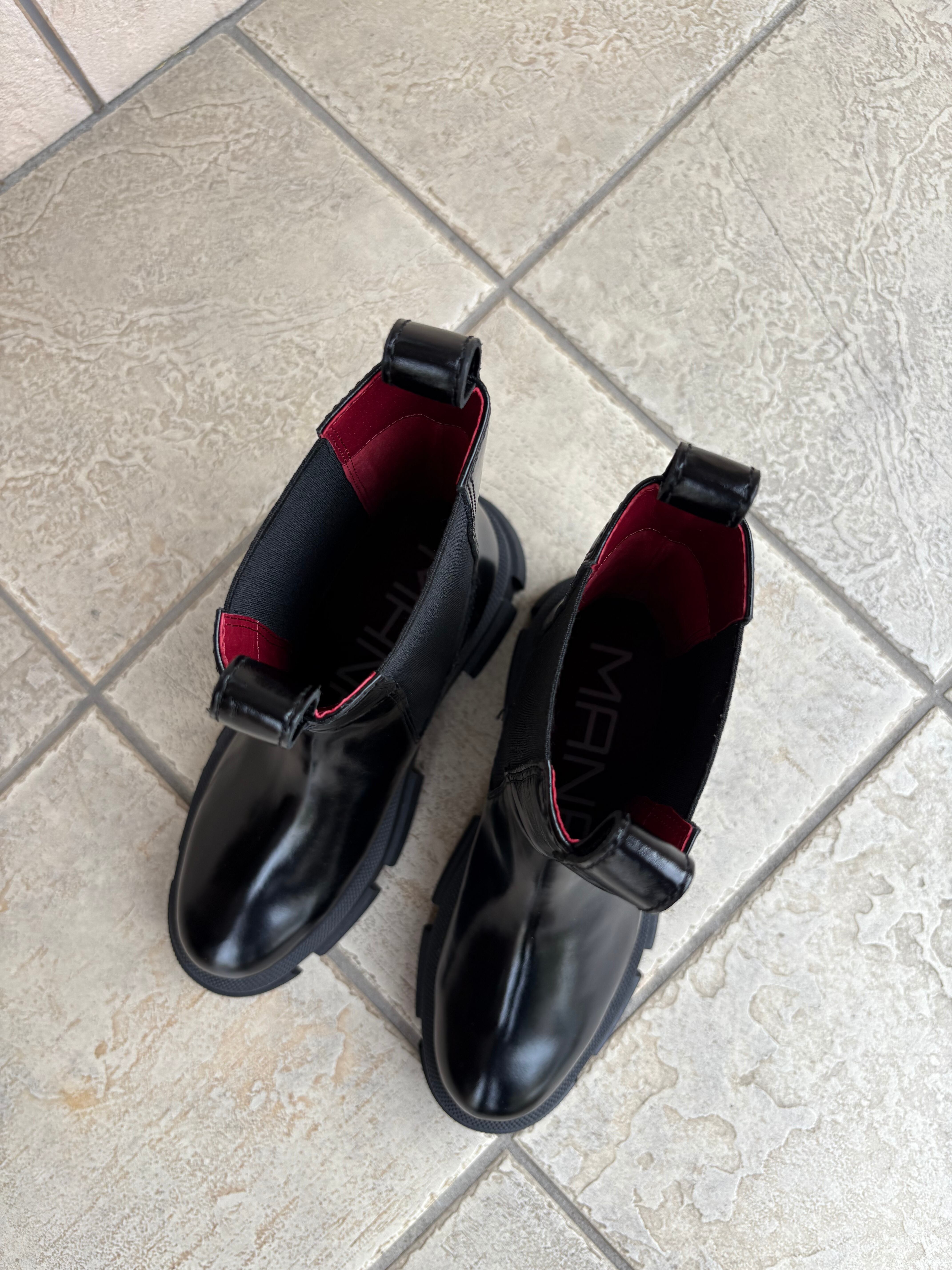 MANA / 厚底サイドゴアブーツ | anouk