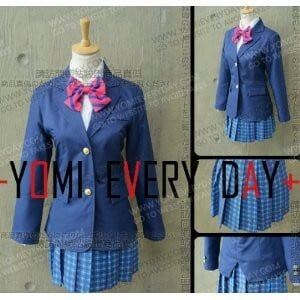 DK1456  Love Live　ラブライブ　　女子制服風   コスプレ衣装　完全オーダメイドも対応可能 K1456 Love Live ラブライブ 女子制服 風 コスプレ衣装 cosplay