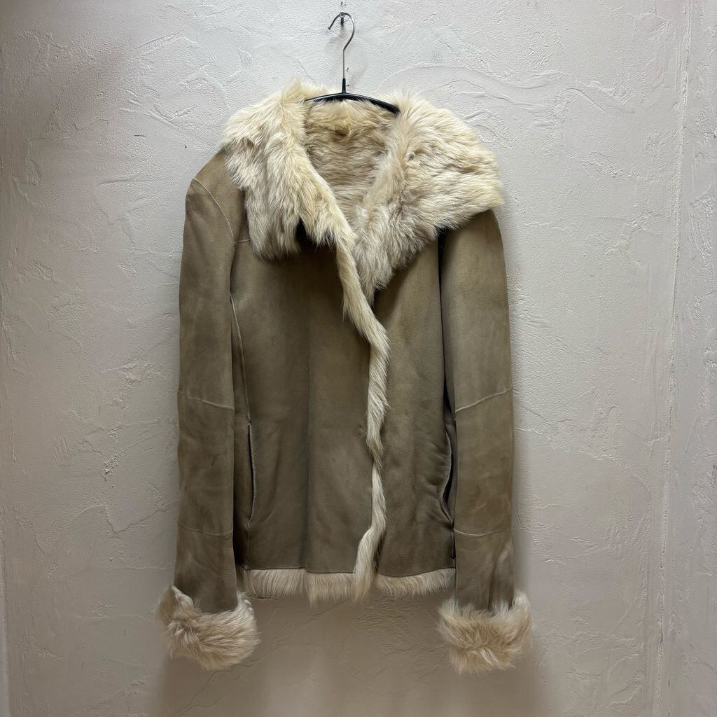 JOSEPH ジョセフ Mouton Jacket ムートンジャケット ブラウン size:36