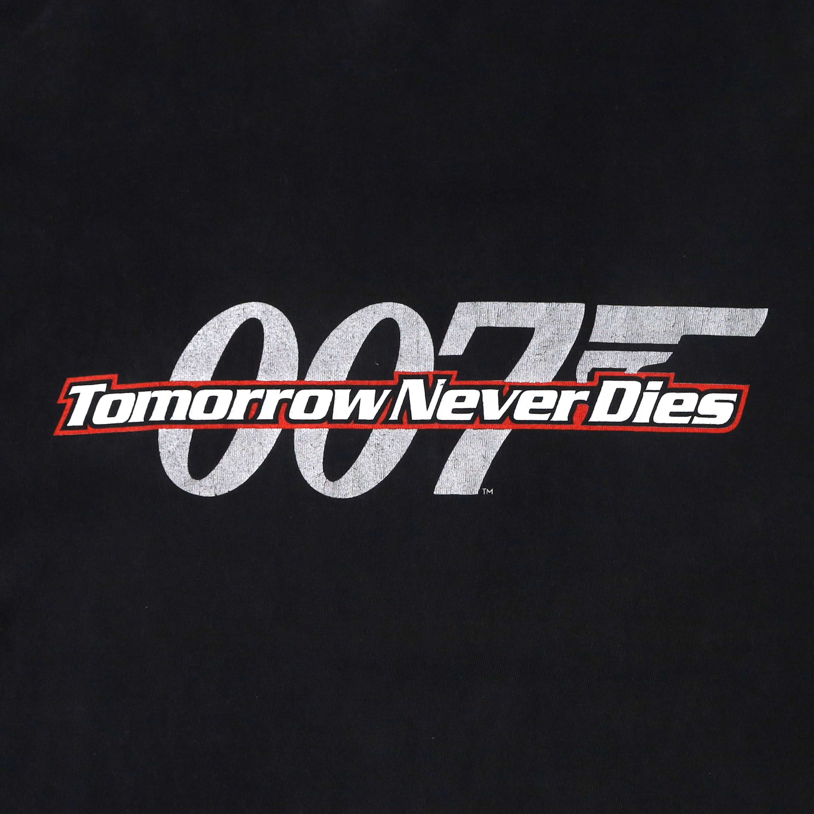 90s 007 Tomorrow Never Dies Promo Tee | noverlap 90s 007 Tomorrow Never Dies Promo Tee | noverlap