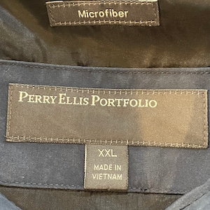 【PERRY ELLIS PORTFOLIO】スウィングトップ ジャケット ブルゾン 2XL オーバーサイズ us古着