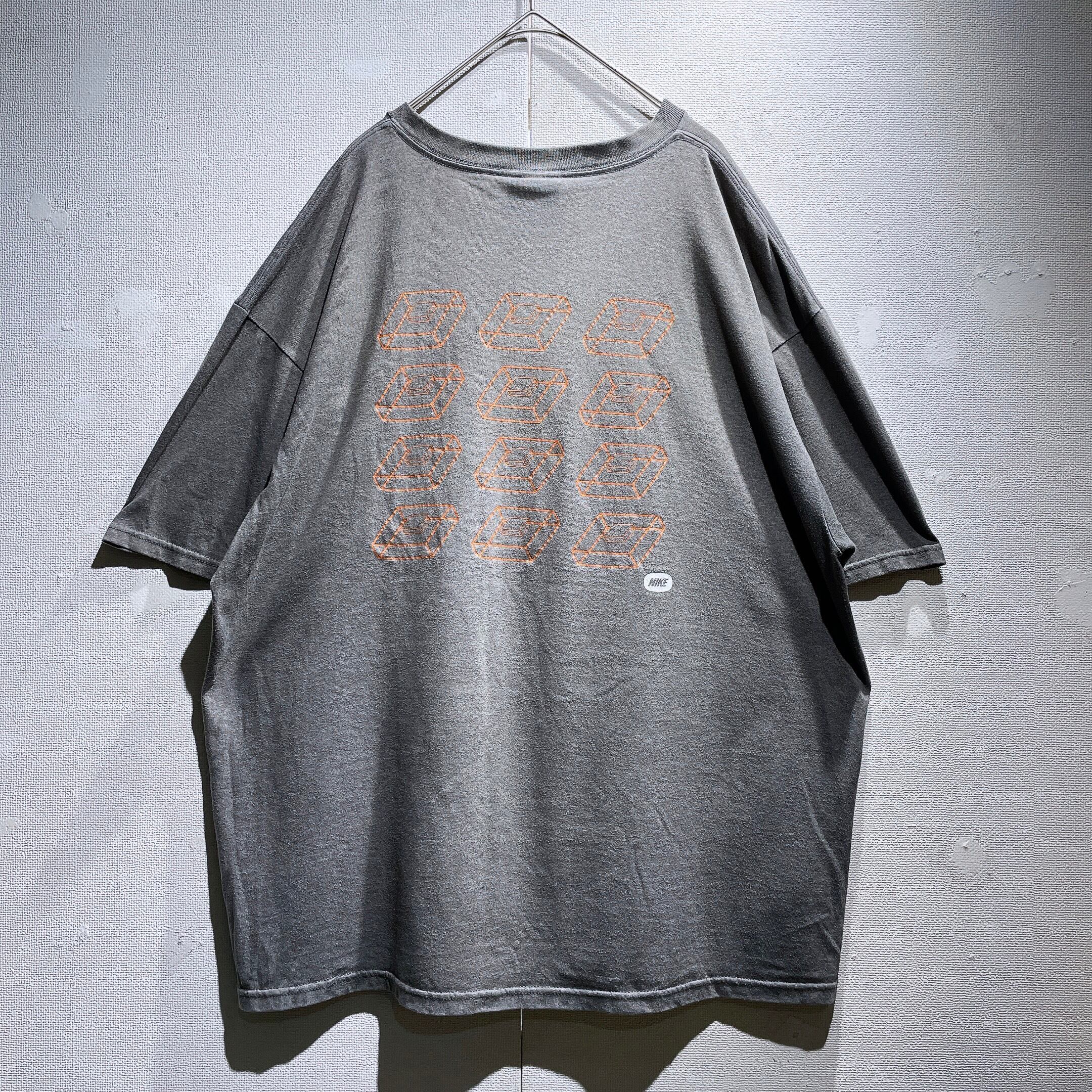 2000s ” NIKE ” Geometry logo printed SS loose Tee
