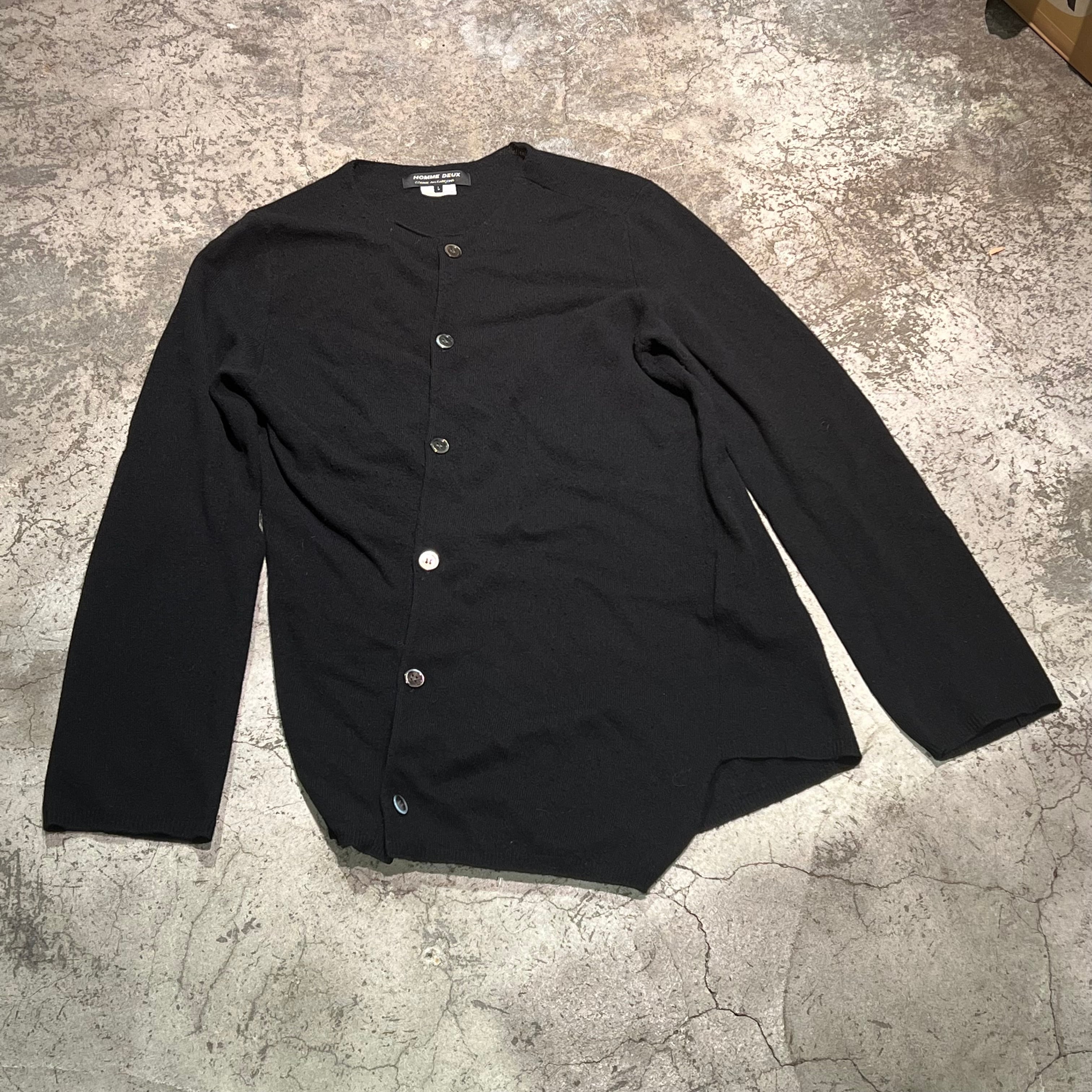 COMME des GARCONS HOMME DEUX コムデギャルソン オム ドゥ 22AW ウールカーディガン dj-n518  sizeL【表参道t03】 | ブランド古着Brooch powered by BASE