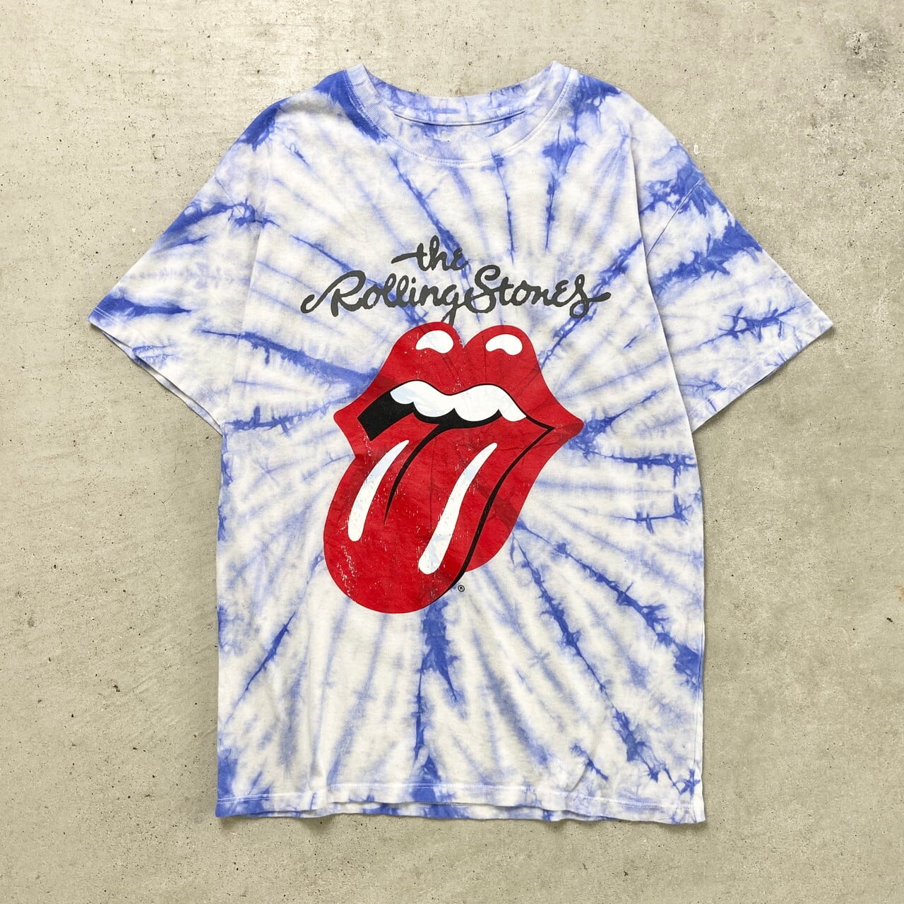 The Rolling Stones ローリングストーンズ バンドTシャツ タイダイ染め  