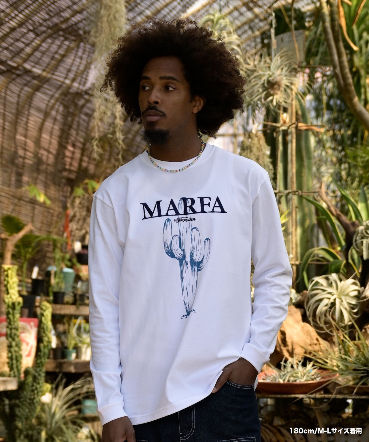 【#Re:room】MARFA EMBROIDERY LONG SLEEVE［REC745］