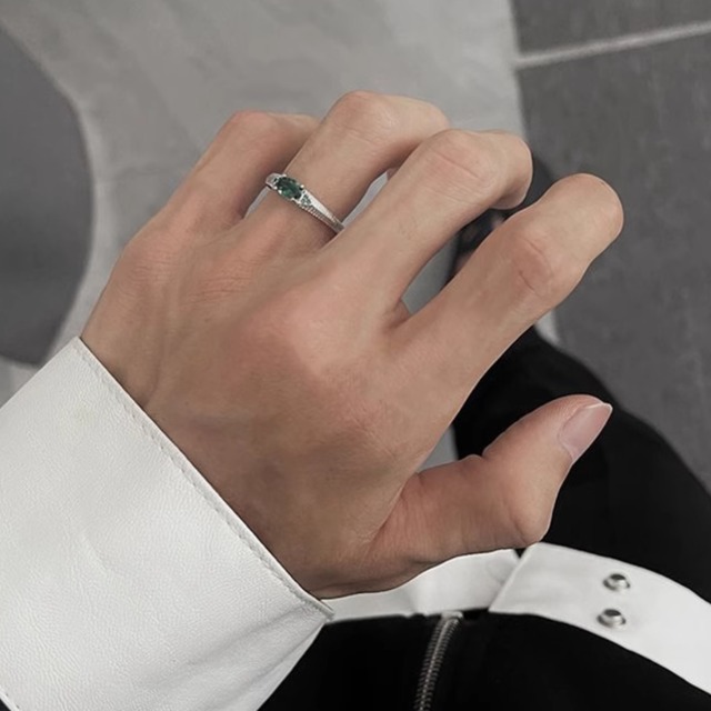 ハイエンドグリーンリング M0546