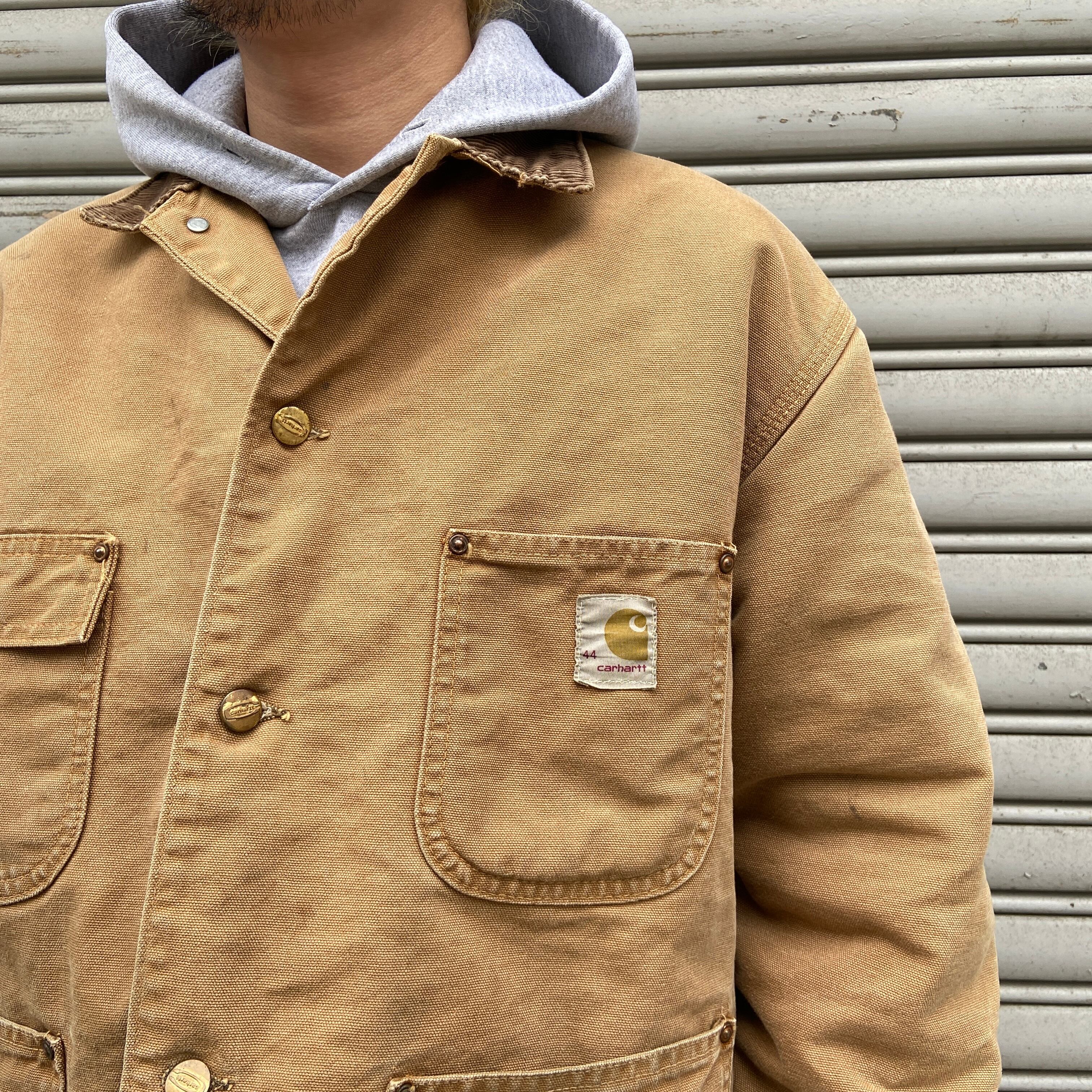 Carhartt 60s 70s ミシガンチョアコート サイズ44 デカCボタン | 古着