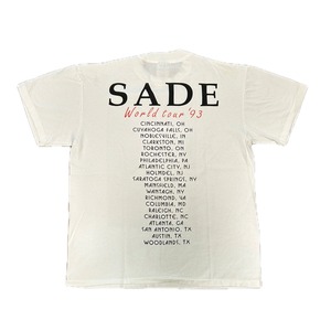 13342 シャーデー・アデュ SADE 両面プリント Tシャツ XL