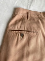 1950’s USA Vintage Tuck Trousers／W27