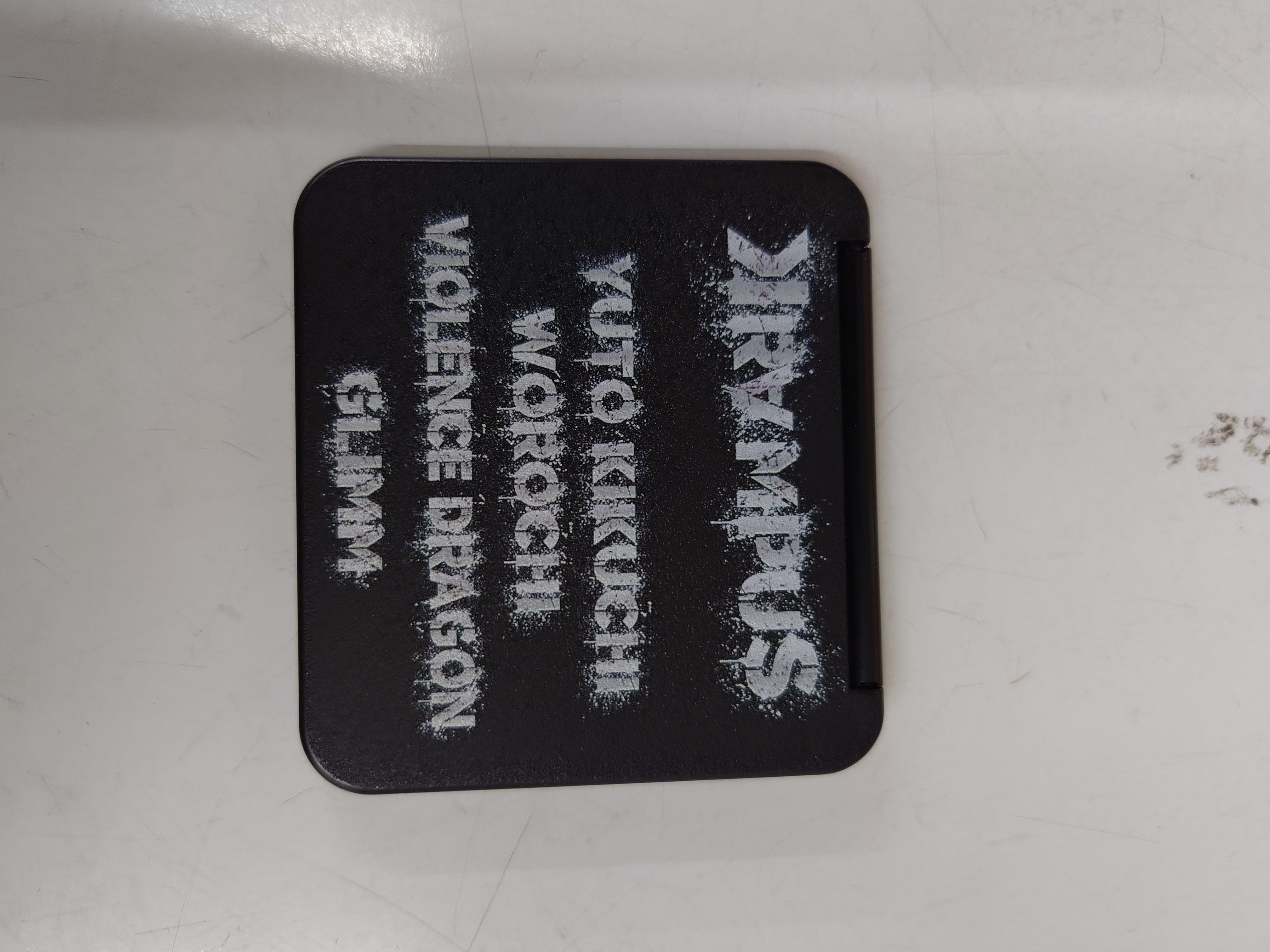 KRAMPUSコンパクトミラー(文字ロゴ) | 道頓堀プロレスWEBショップ