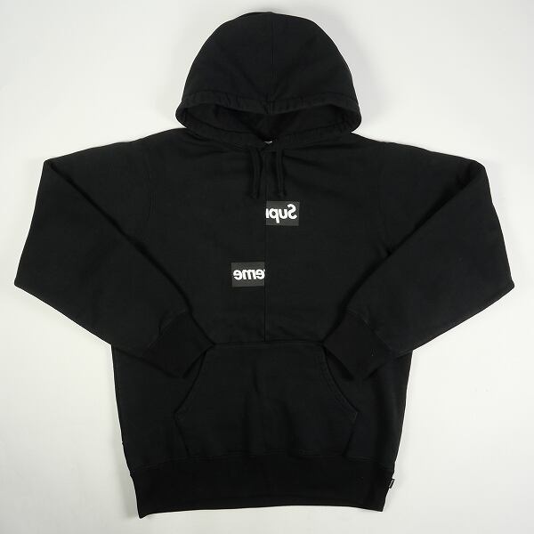 Mサイズ 黒 supreme comme des garcons