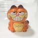 Vintage Garfield Ceramic Coin Bank Hand Painted From Hungary