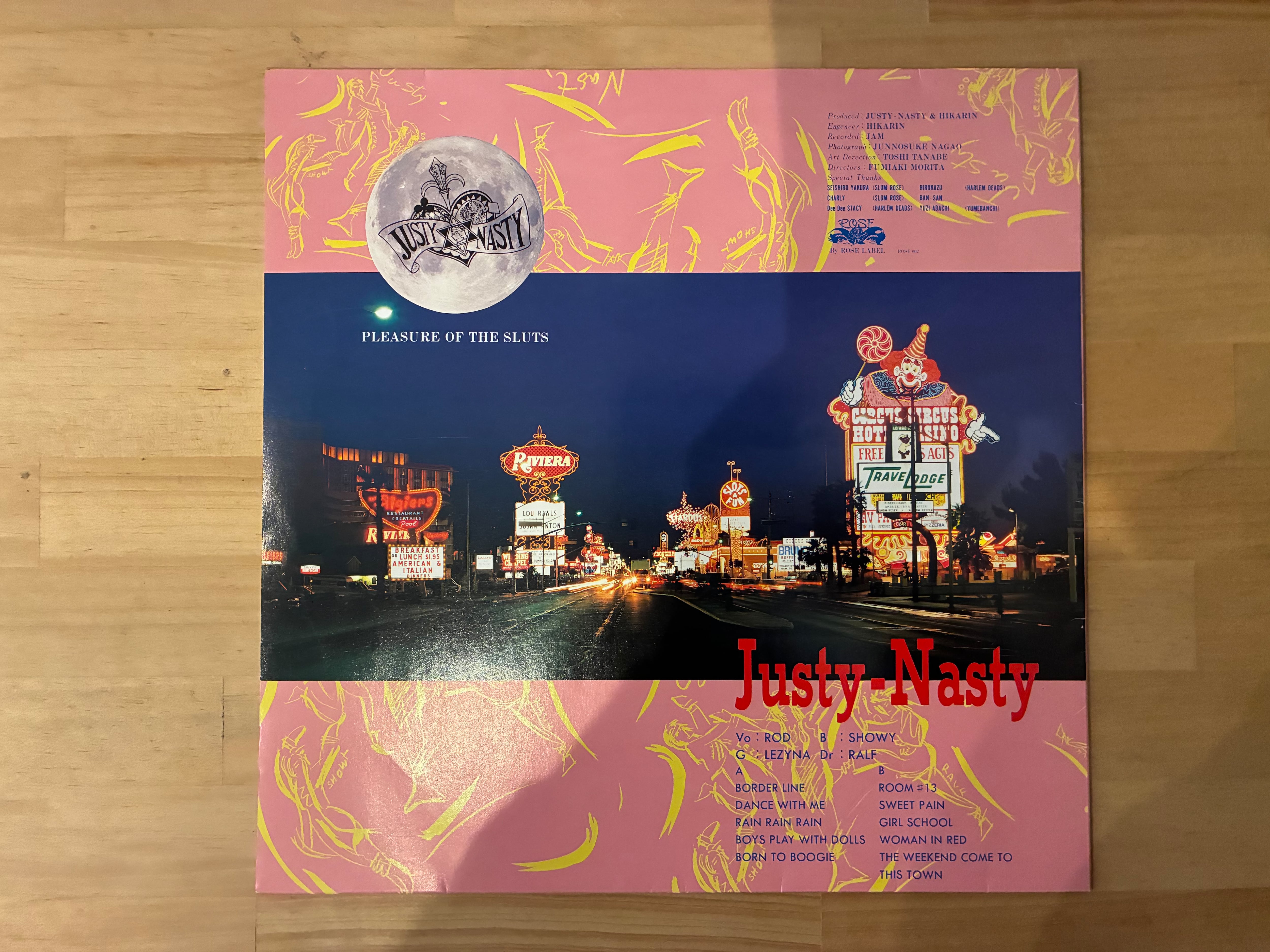 JUSTY NASTY / PLEASURE OF THE SLUTS | sixteen records (シックス