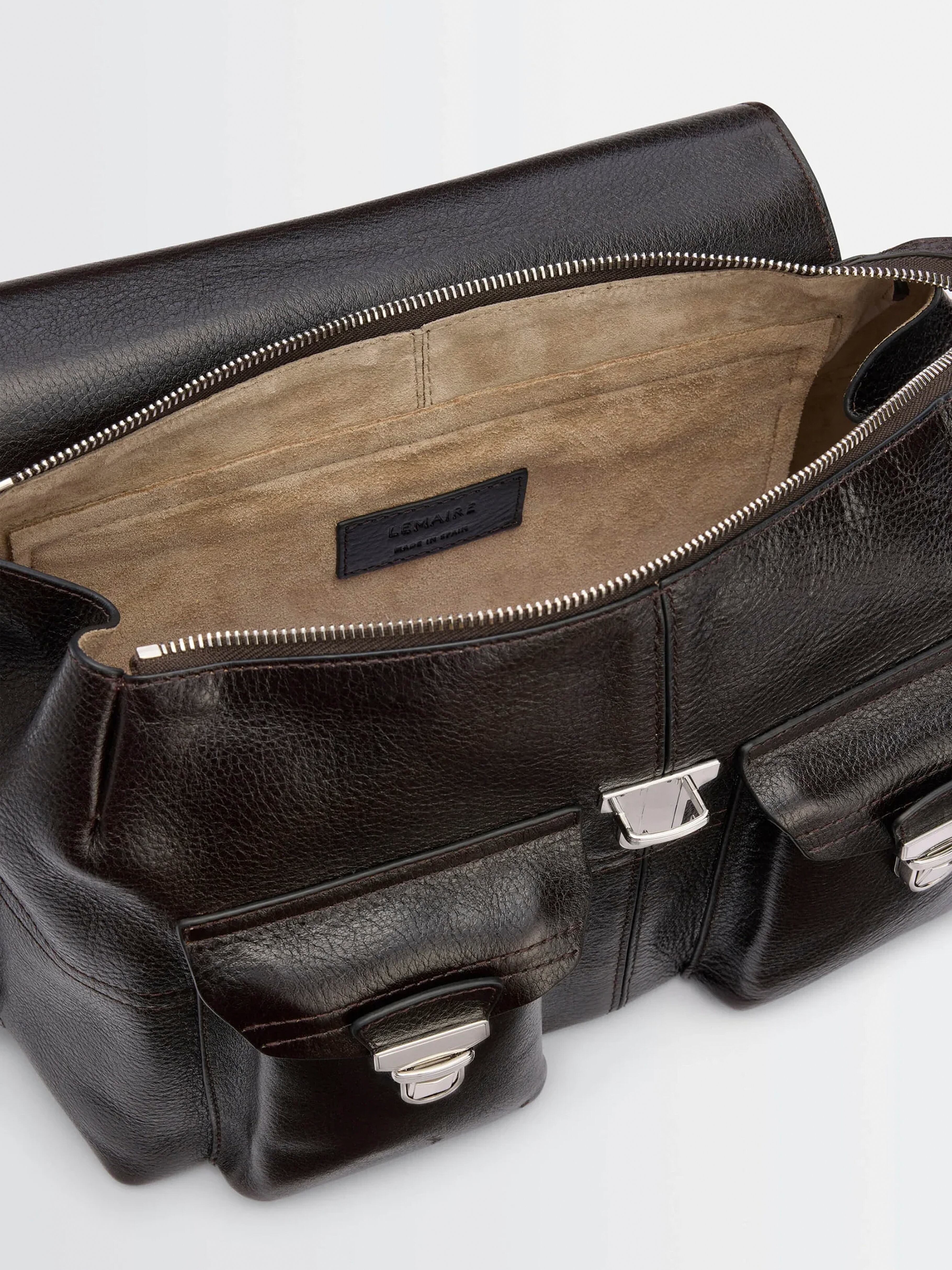 LEMAIRE MEDIUM GEAR BAG ESPRESSO BG0096 LL0067 | BEST PACKING STORE