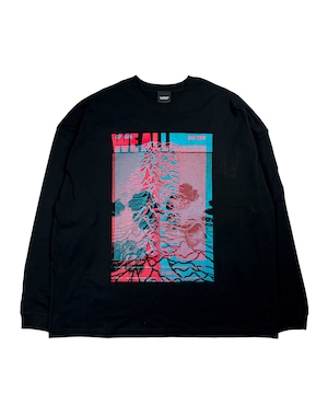 WIDE L/S Tee "WE ALL & CP1919" (RED)