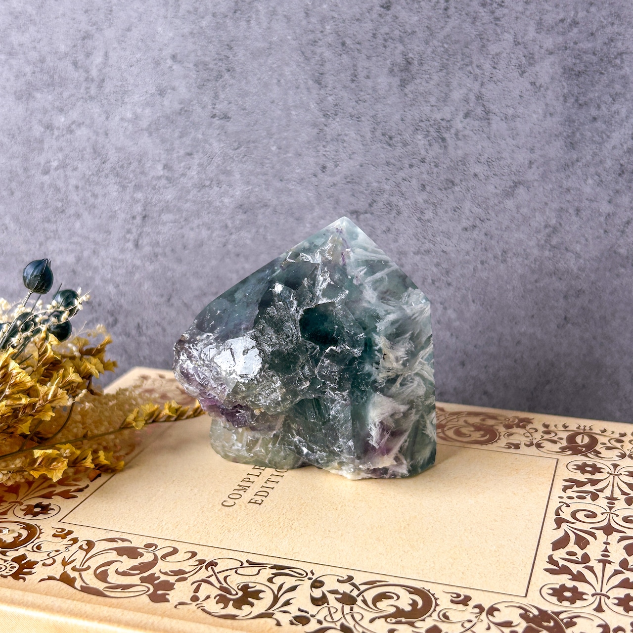 エンジェルフェザーフローライト ハーフポリッシュ