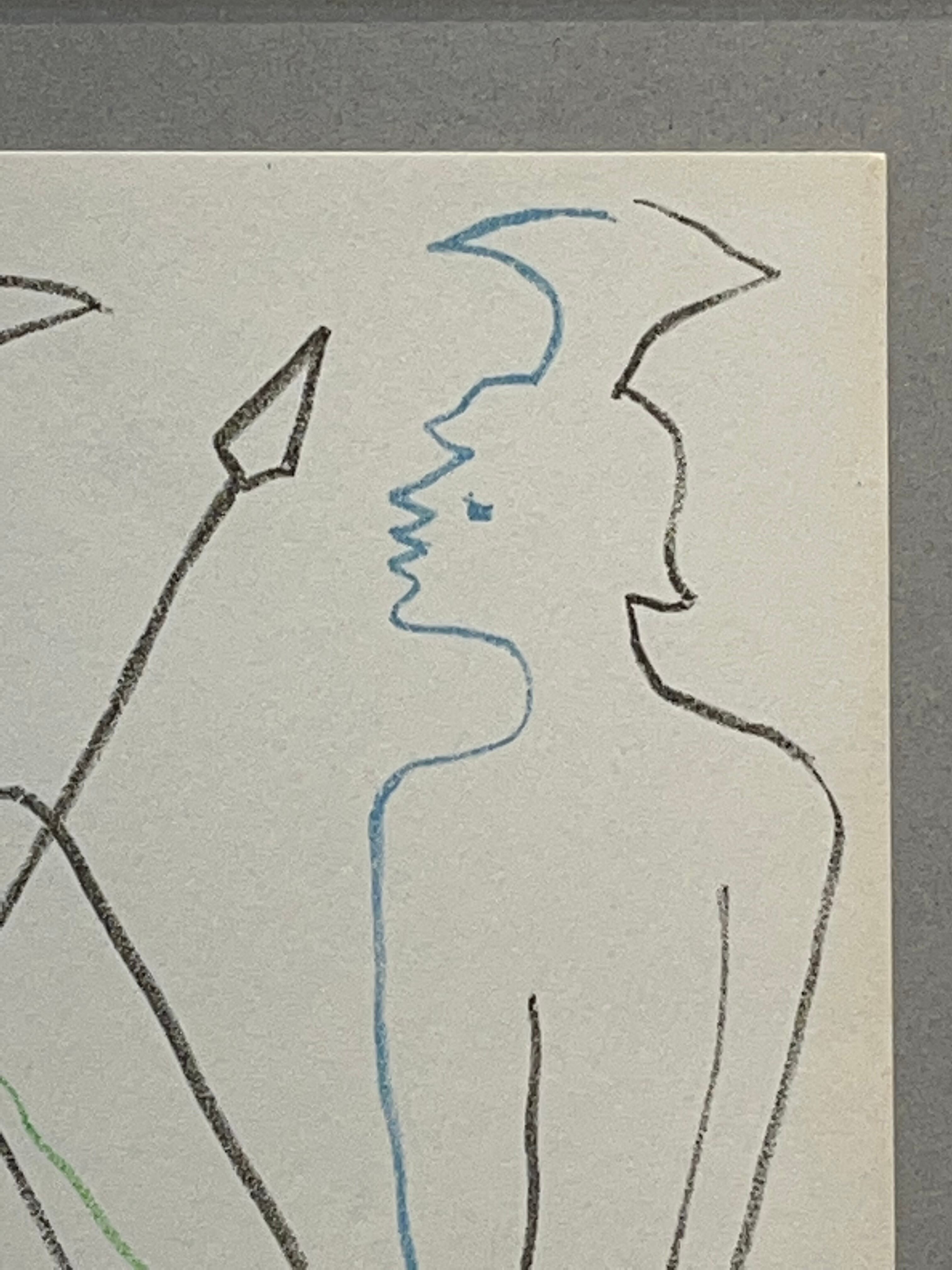 Jean Cocteau（ジャン・コクトー） / 版画 「劇場（テアトル）シリーズ