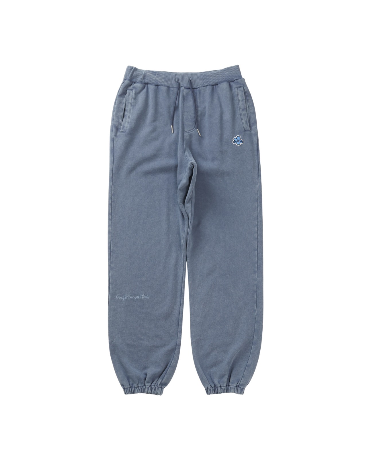 【#Re:room】FLOWER ICON WASHED SWEAT PANTS［REP312］