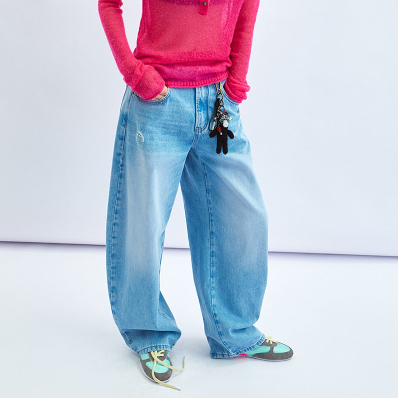 Wide Denim Pants【3color】 T0753