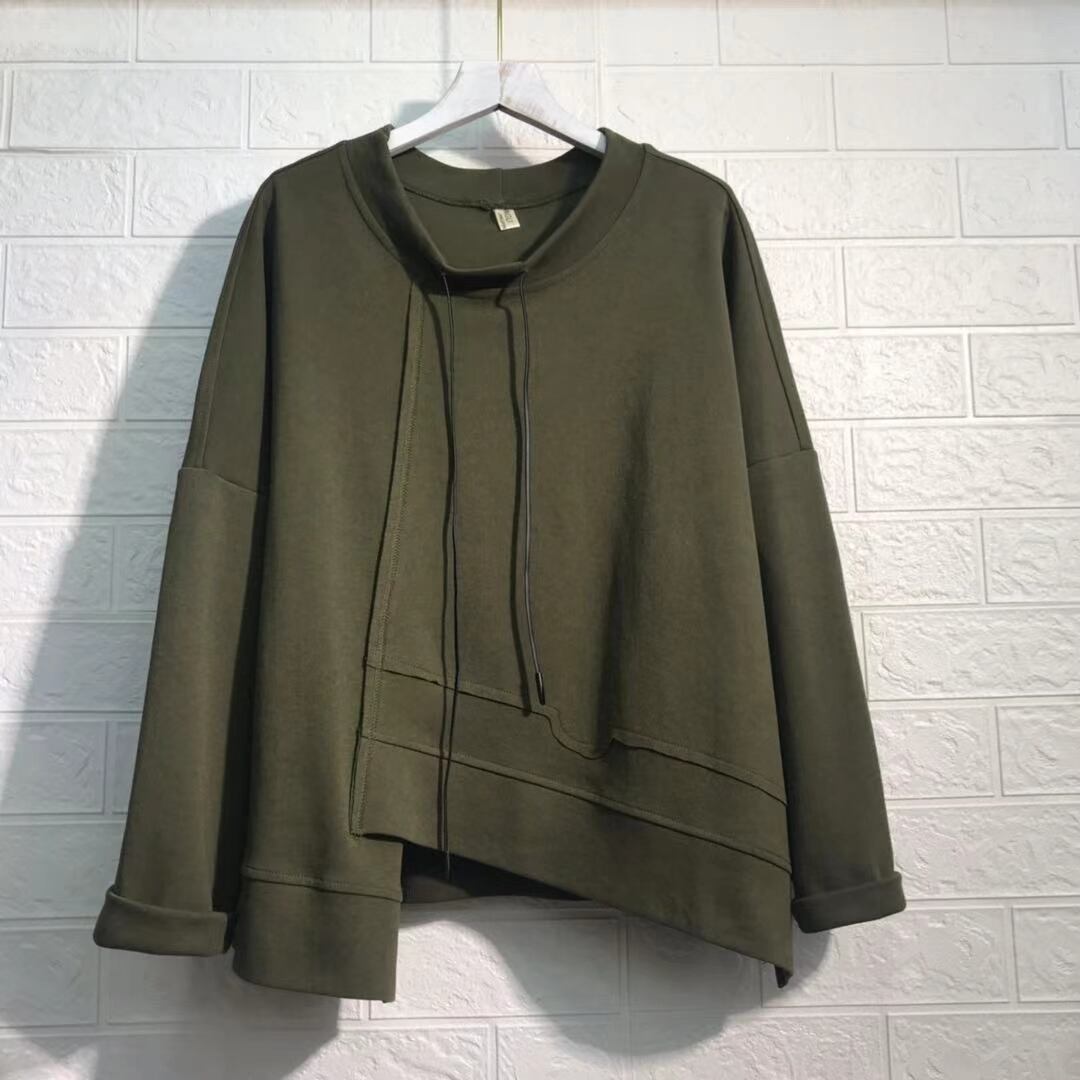 ネックドロストデザイン　カットソー  AJ−3365-6531