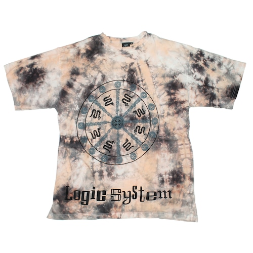 『Logic System』90-00s vintage tie-dye Tee