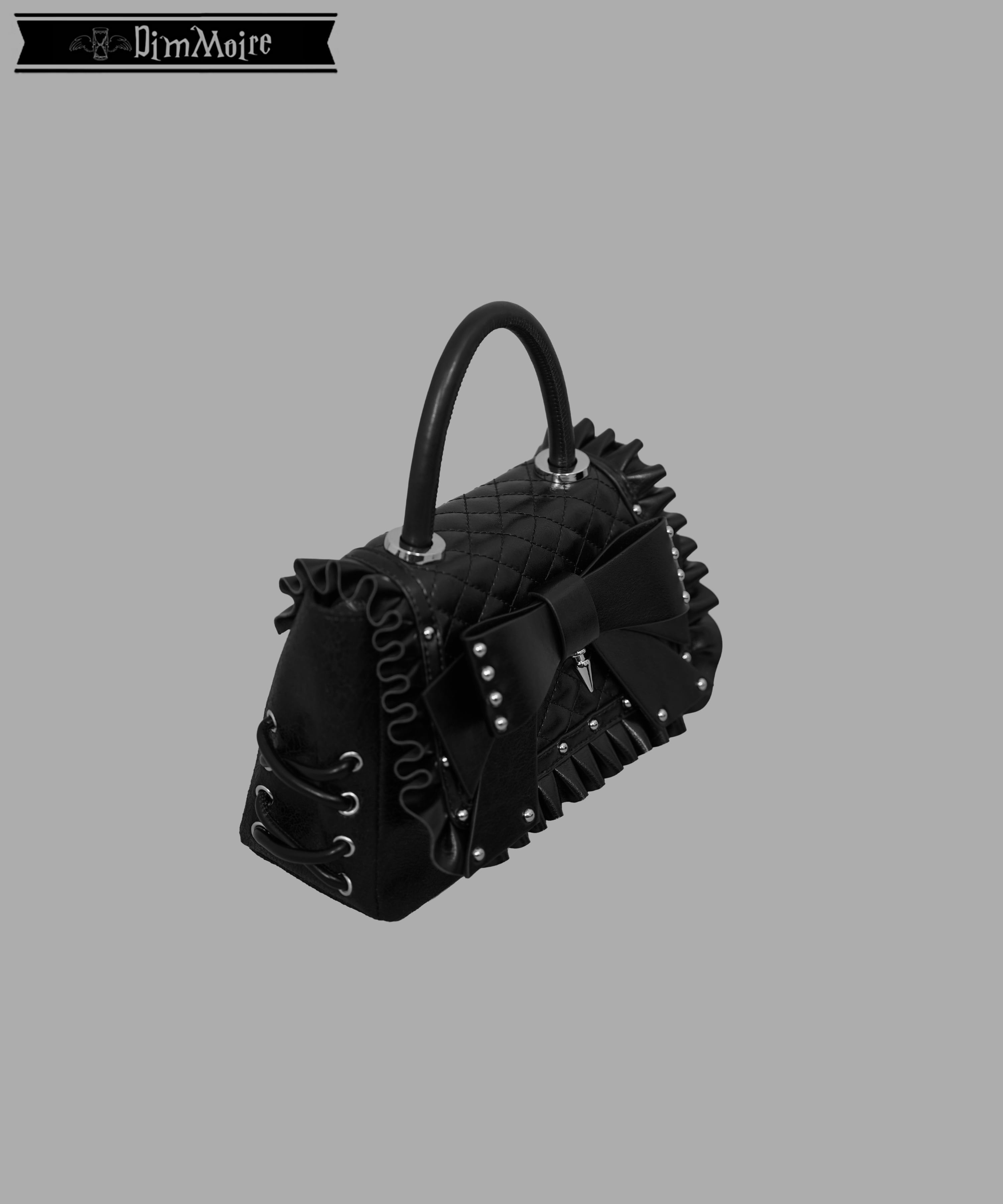 Dimmoire 微毒リボンハンドバッグ 微毒リボンハンドバッグ | DimMoire