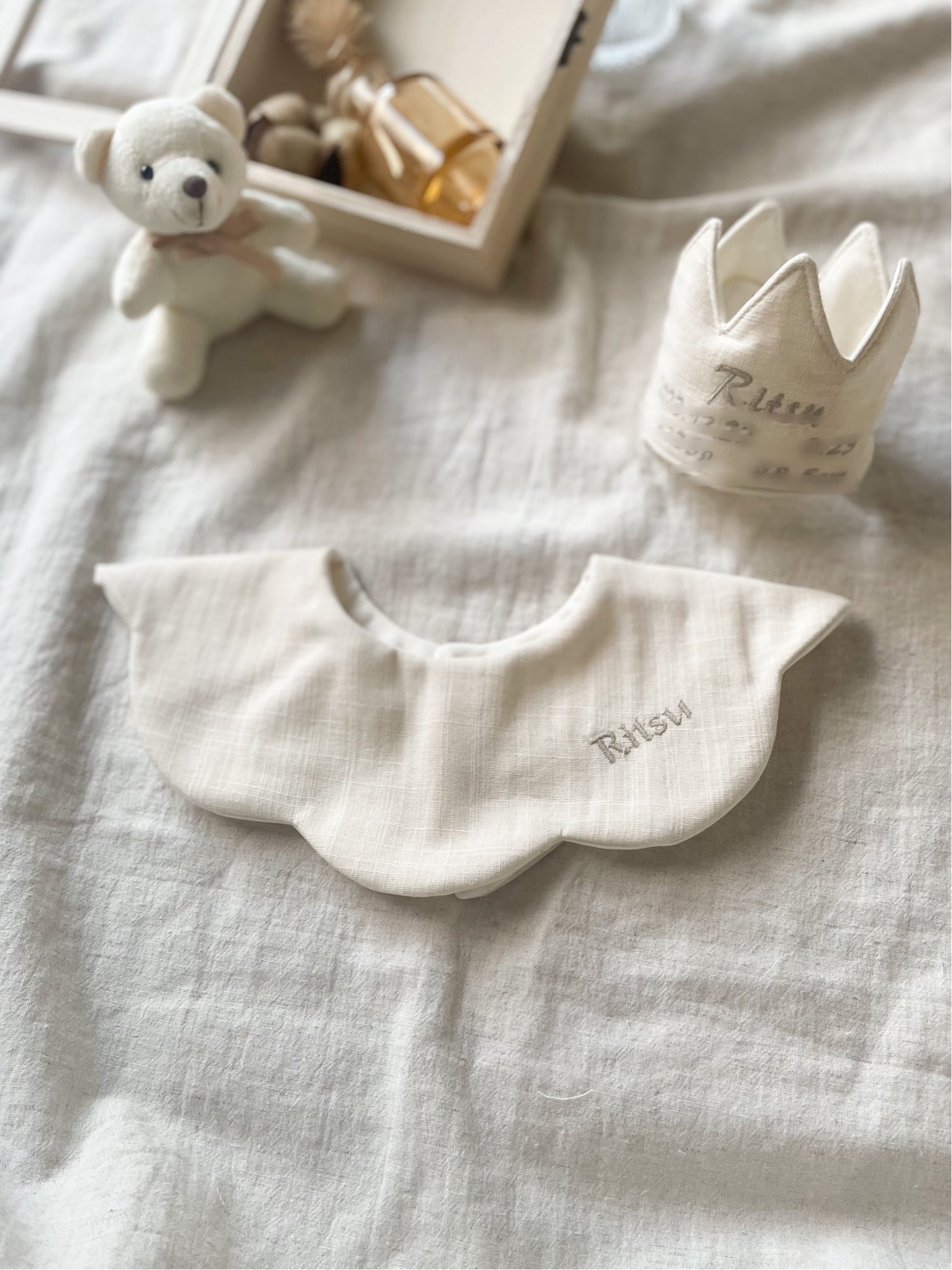 【 結 -MUSUBI-】 ベビークラウンスタイ2点セット