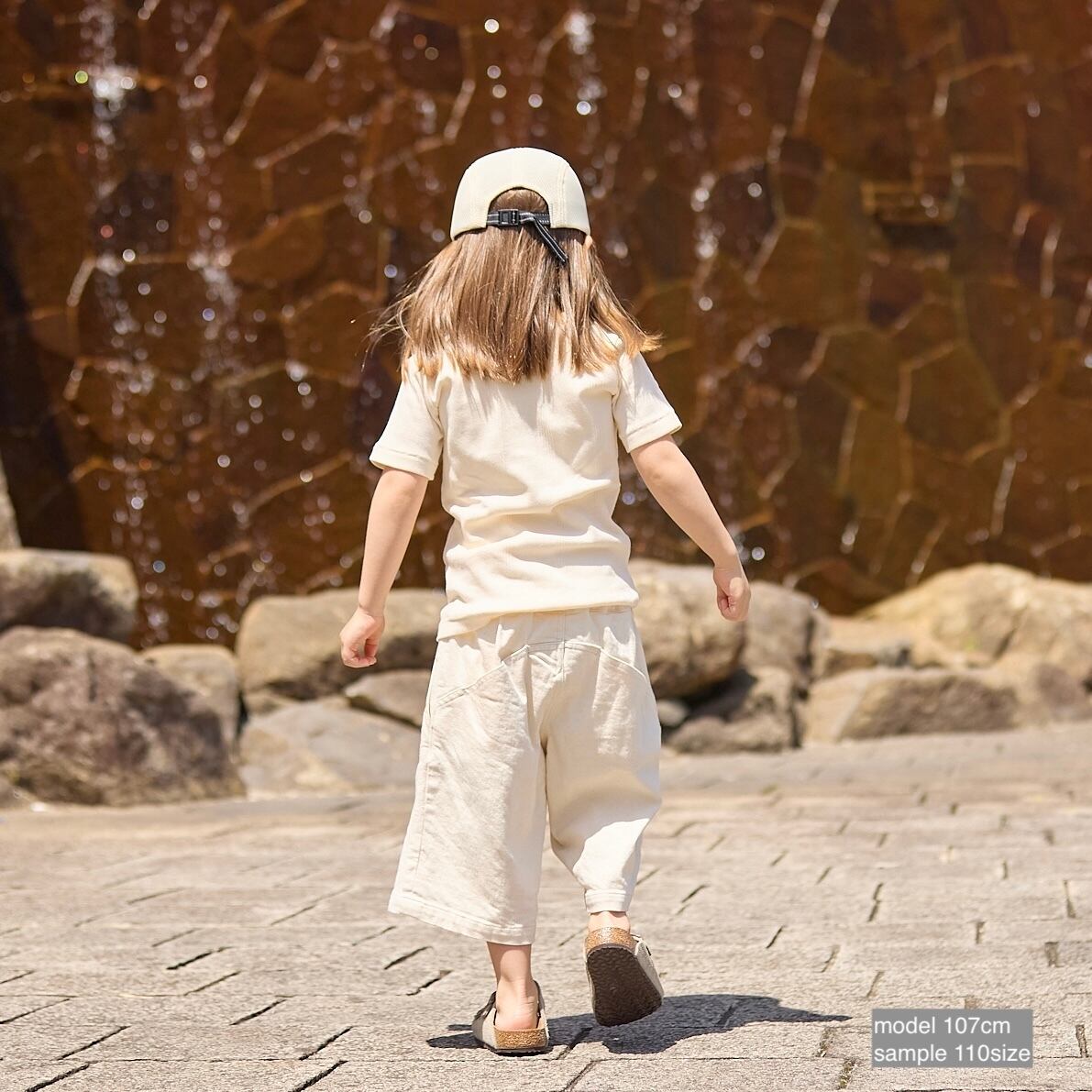 MOUN TEN.(マウンテン)/ miller x MOUN TEN. exclusive 2-pack Tee / ivory x brown / 95,110,125,140