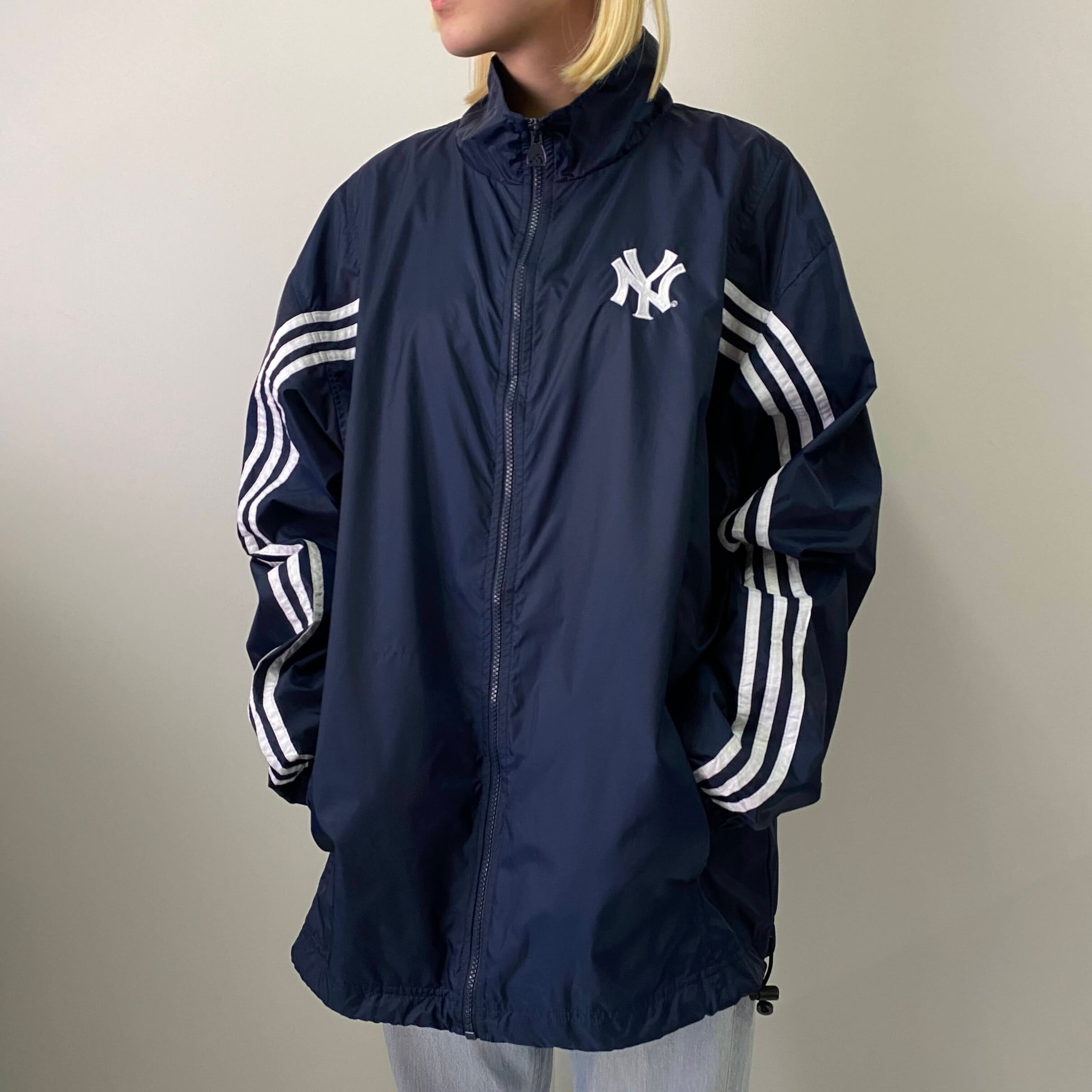 adidas YANKEES ヤンキース　ナイロンジャケット