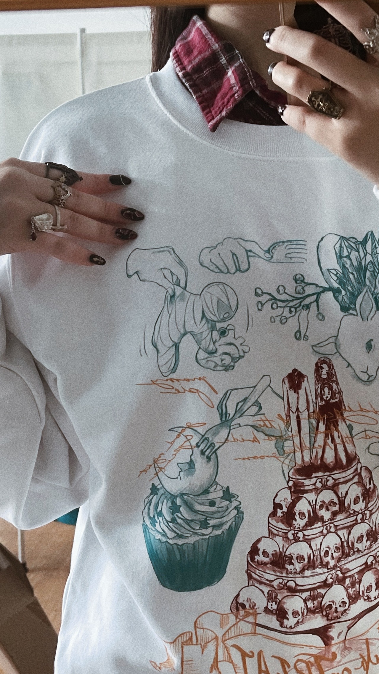 トリックオアトリート　スウェットシャツ