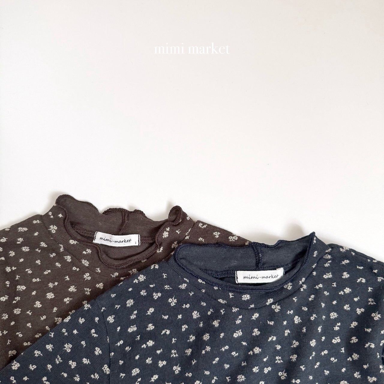 ミミマーケット / mimimarket / ラリハイネックT / 韓国子供服 / キッズ / 26winter〖取寄〗*S~L*