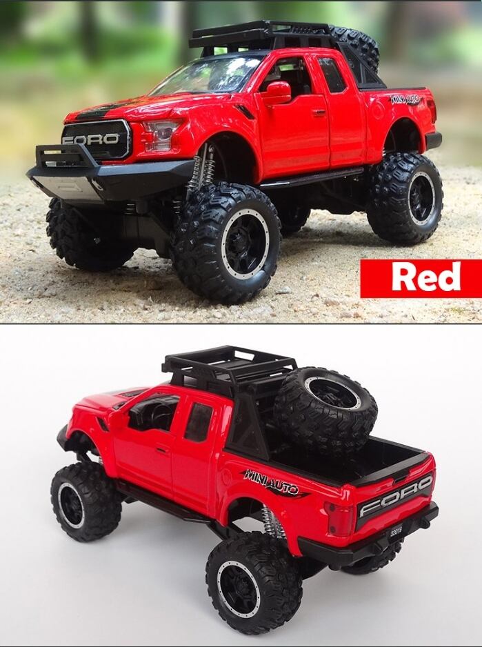 モデルカー 1:32スケール 合金製 Ford F150 Raptor フォード ラプター