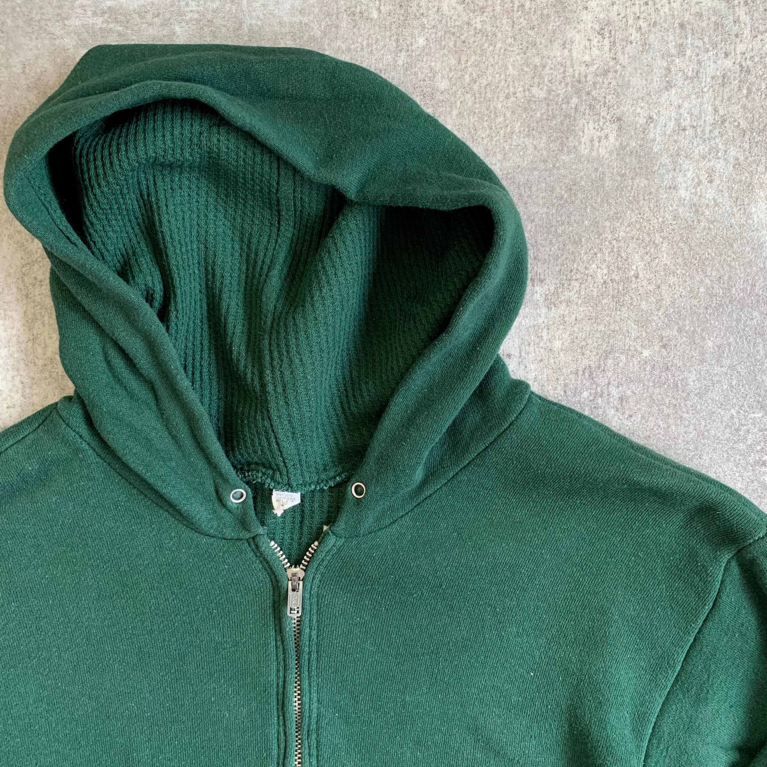 60s USA製 STANDARD KNITTING MILLS スウェット STANDARD KNITTING MILLS】1960's VINTAGE THERMALHOODED ZIP