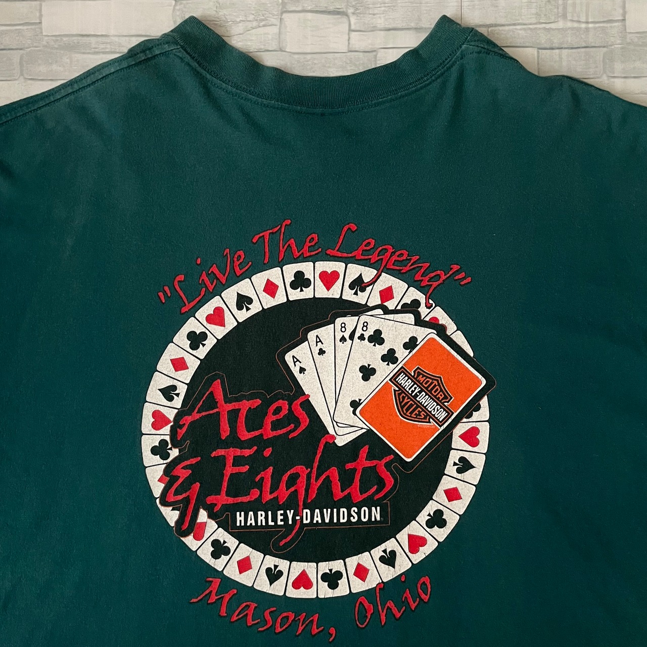 ハーレー Harley 90s カットソー バイカー レア ヴィンテージ