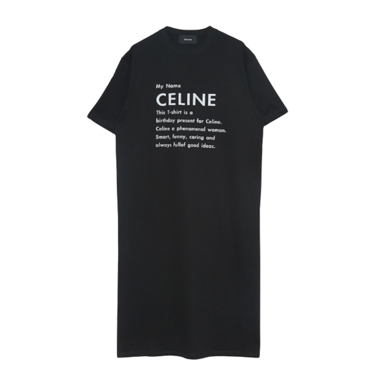 MAF115DEC マイネーム Tシャツワンピース_22-4492D