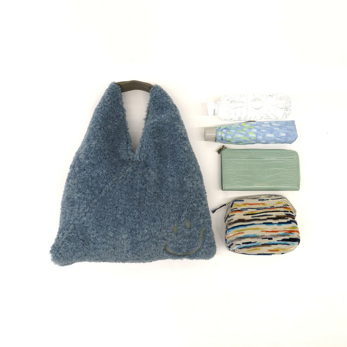 【クーコ COOCO】SMILEYエコボアサンカクワンショルダー