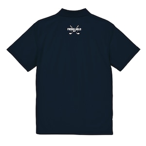 FREBULL GOLF ドライシャツ ネイビー P00575